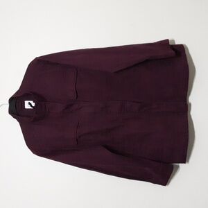 Gap utility jacket coat full zip burgendy outdoor hiking winter women 2XLTG y2k